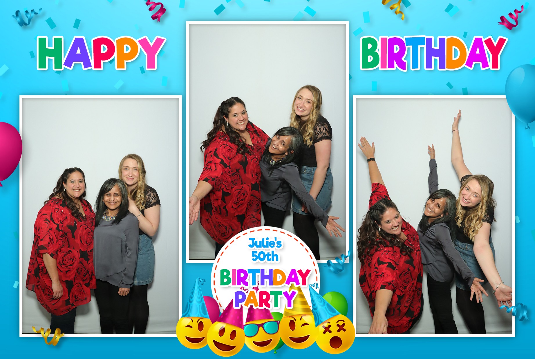 Julie's 50th Birthday | View more photos from the event at gallery.myphotoboothexperience.co.uk/u/MyPhotoBoothExperienceLtd/Julies-50th-Birthday